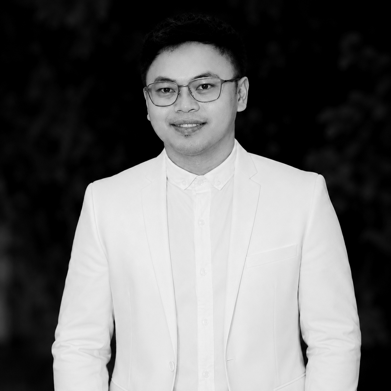 John Darryl Dorimon — black and white professional portrait